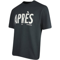 J.Lindeberg Golf T-Shirt - Hale Après Golf Tee - Black Charcoal PS26