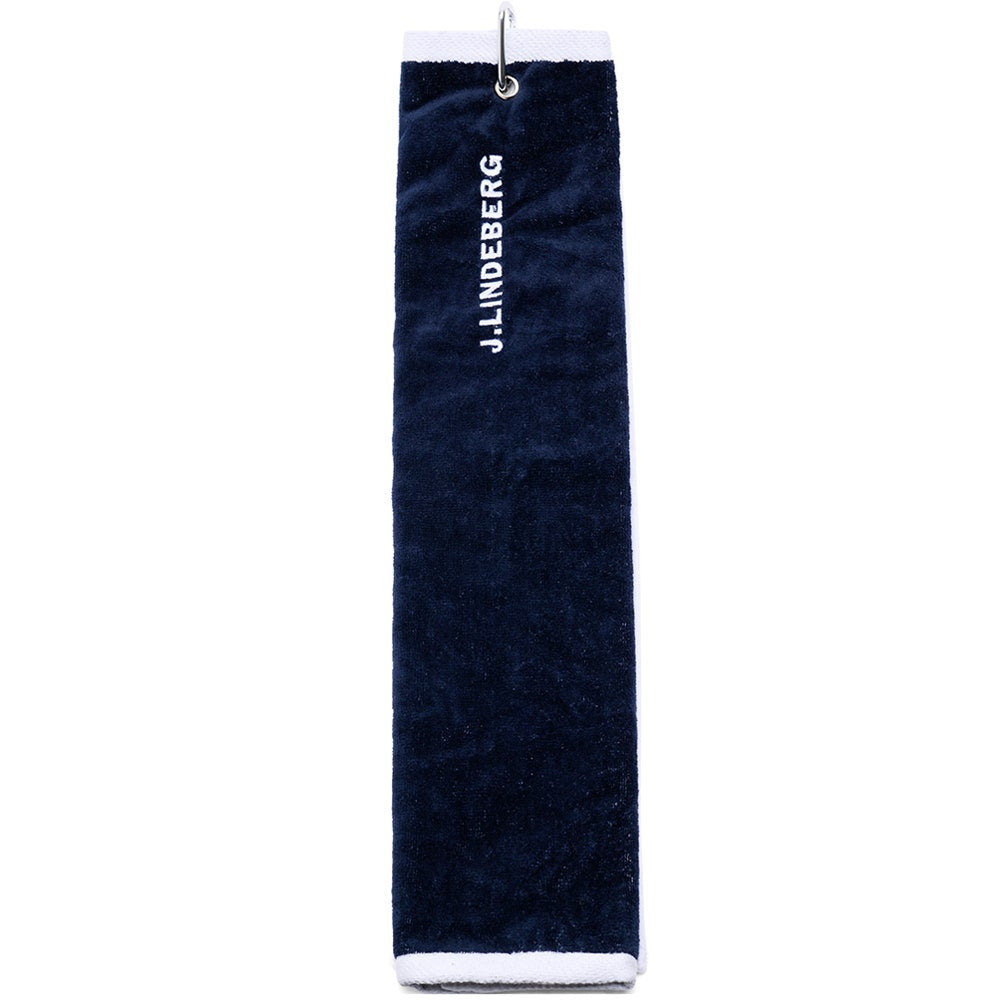 J.Lindeberg Golf Towel - Drohen Tri-Fold - JL Navy AW26