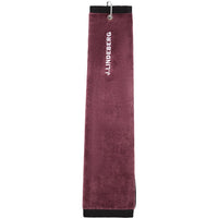 J.Lindeberg Golf Towel - Drohen Tri-Fold - Winetasting AW26