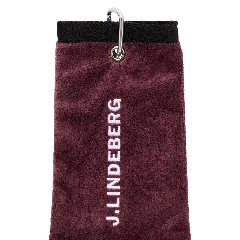 J.Lindeberg Golf Towel - Drohen Tri-Fold - Winetasting AW26