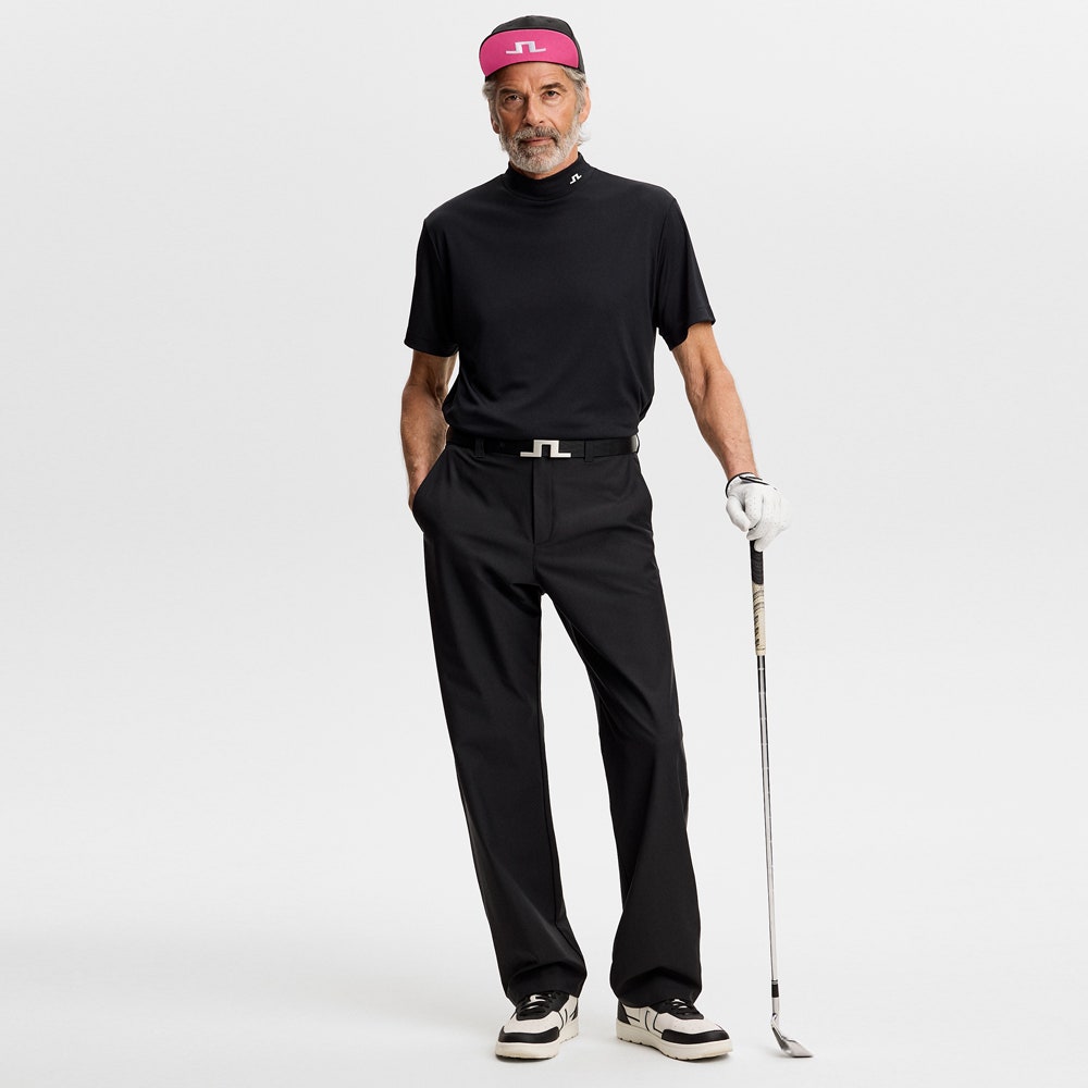 J.Lindeberg Golf Trousers - 30Y Devyn Pant - Black SH26