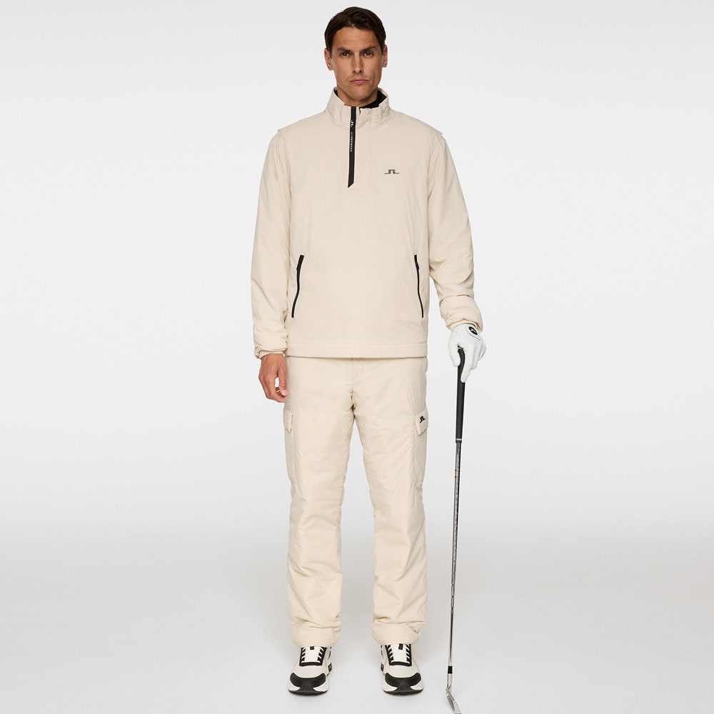J.Lindeberg Golf Trousers - Aksel Padded Cargo Pant - Moonbeam AW25