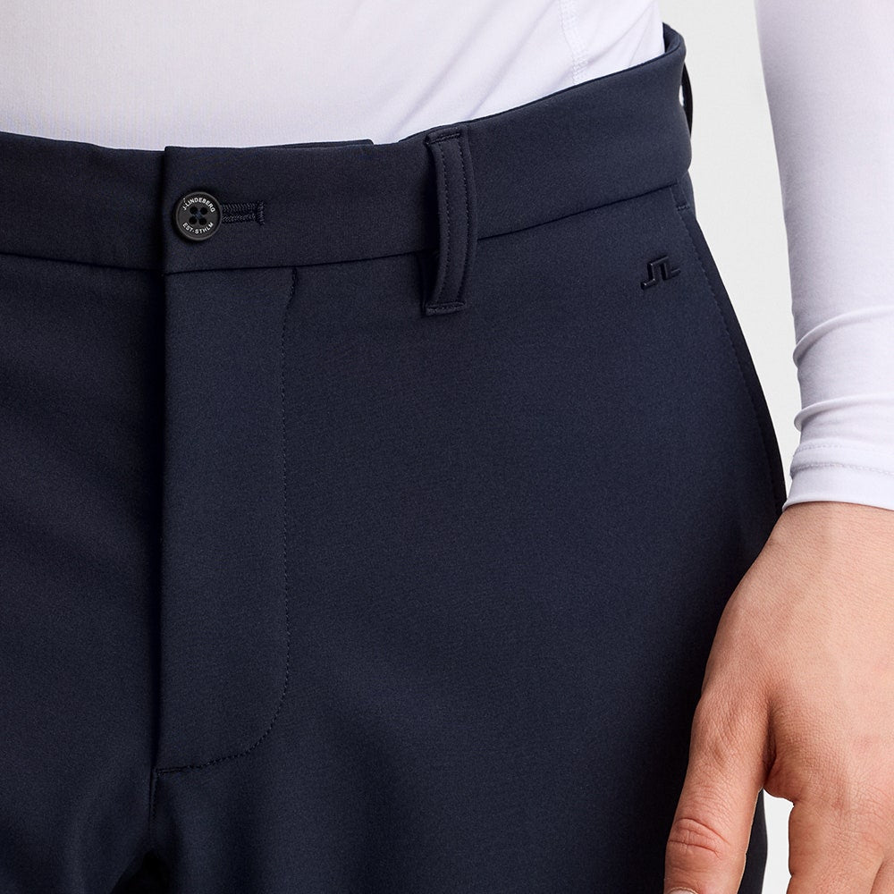 J.Lindeberg Golf Trousers - Ellott Bonded Fleece Pant - JL Navy AW26