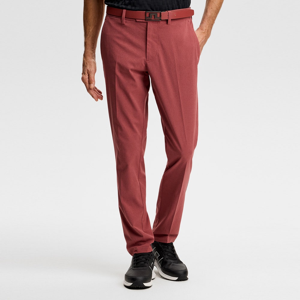 J.Lindeberg Golf Trousers - Vent Pant Slim Fit - Apple Butter SS26