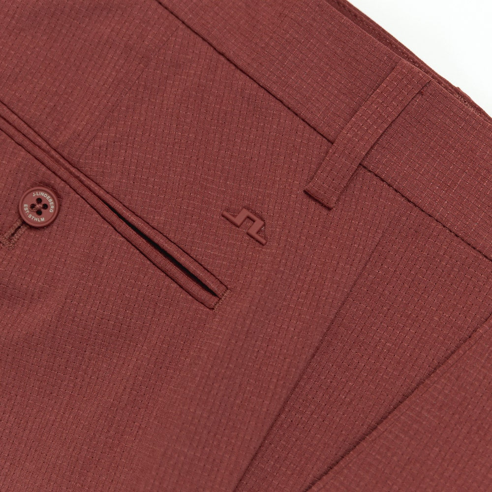 J.Lindeberg Golf Trousers - Vent Pant Slim Fit - Apple Butter SS26
