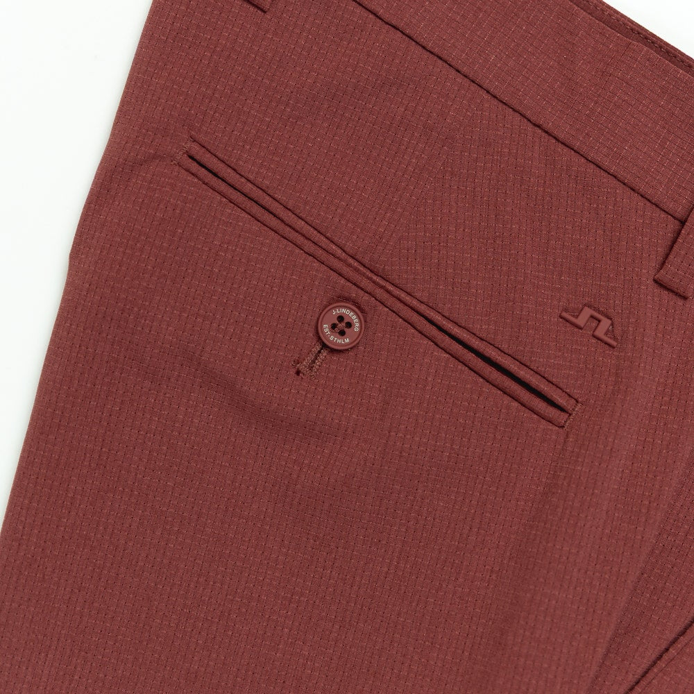 J.Lindeberg Golf Trousers - Vent Pant Slim Fit - Apple Butter SS26