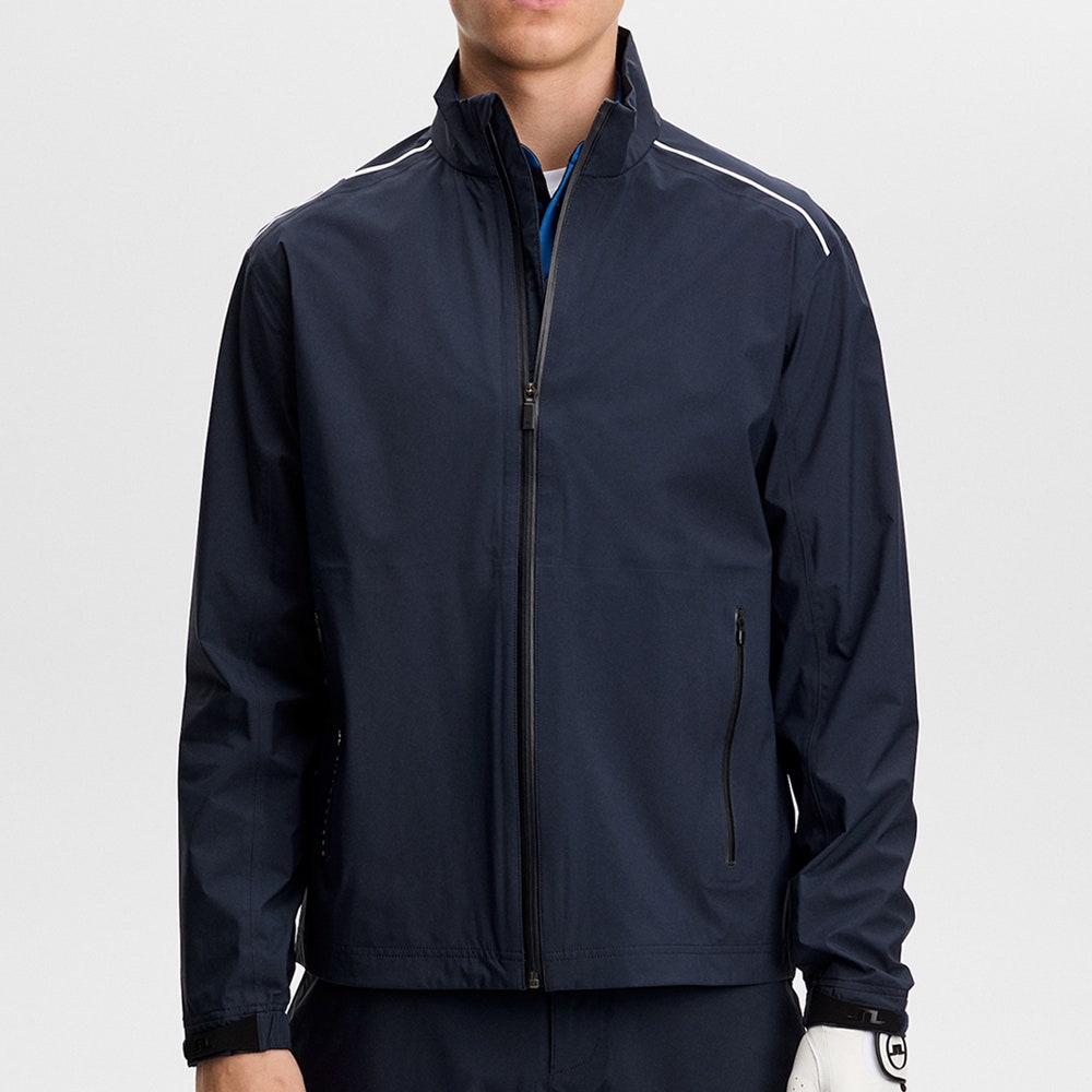 J.Lindeberg Waterproof Golf Jacket - Shay Rain Jkt - JL Navy AW26