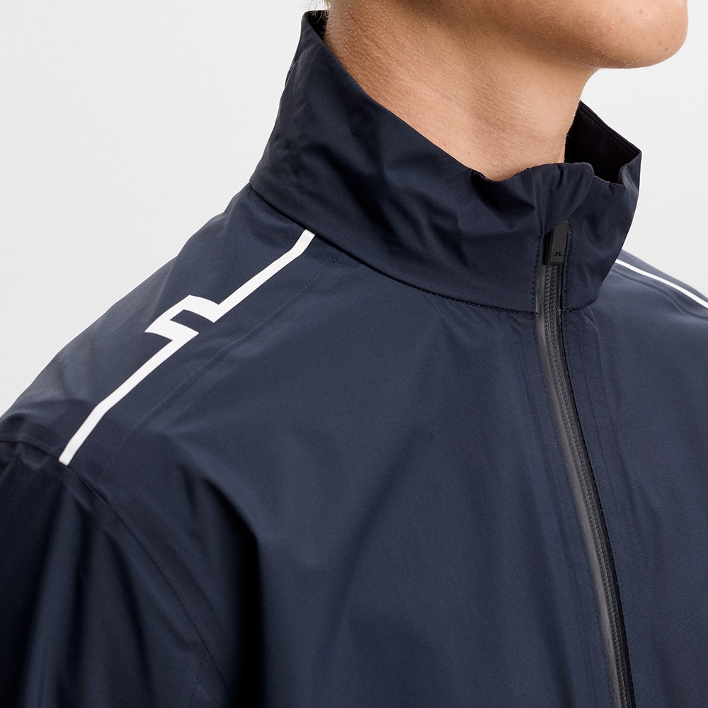J.Lindeberg Waterproof Golf Jacket - Shay Rain Jkt - JL Navy AW26