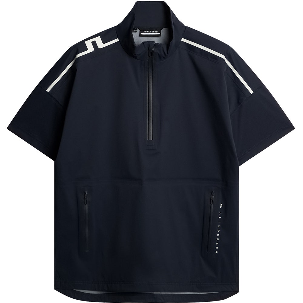 J.Lindeberg Waterproof Golf Jacket - Shay Rain Shirt - JL Navy AW25