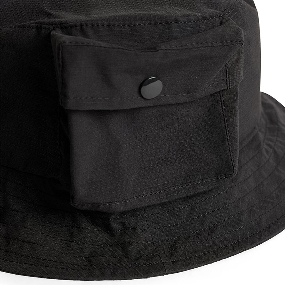 J.Lindeberg x Kangol Golf Hat - Banks Packable Bucket - Black PF25
