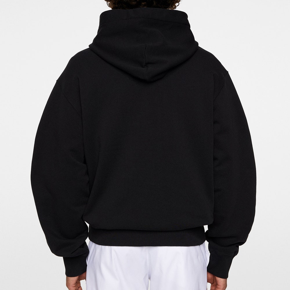 J.Lindeberg x Kangol Golf Pullover - Roberto Hoodie - Black PF25