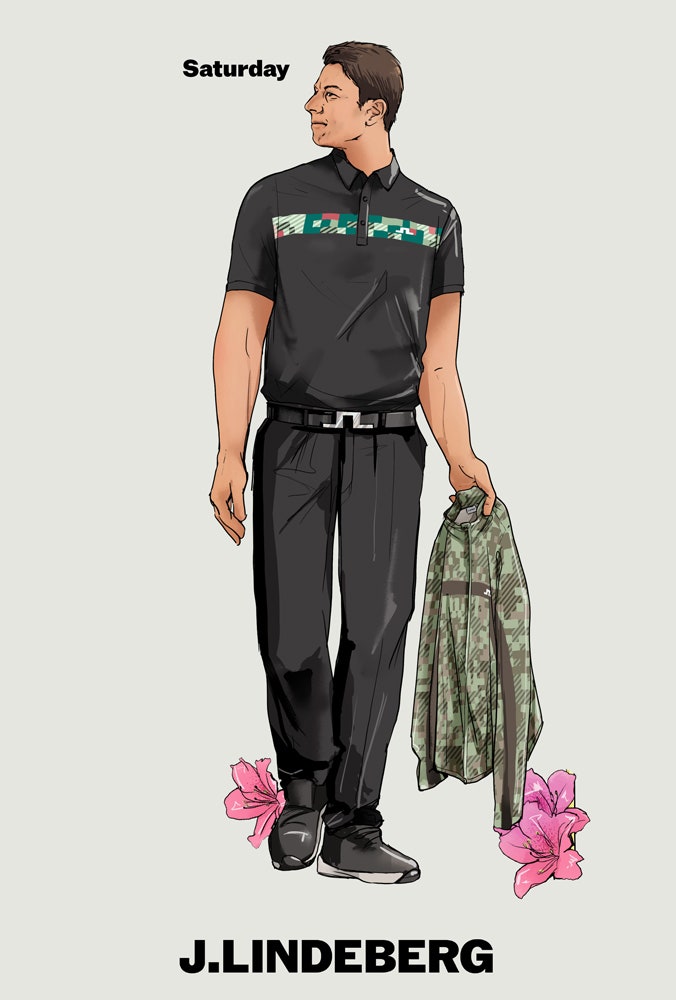 Viktor Hovland - Masters Saturday 2026 - JL Polo Shirt