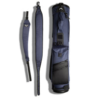 Jones Golf Bag - Utility Rover Double Strap - Navy Herringbone 2024