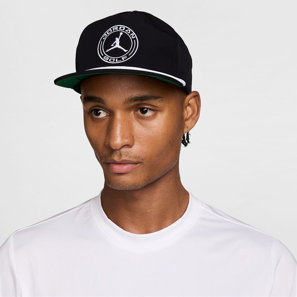 Jordan Golf Cap - DF Statement Rope Hat - Black SP26
