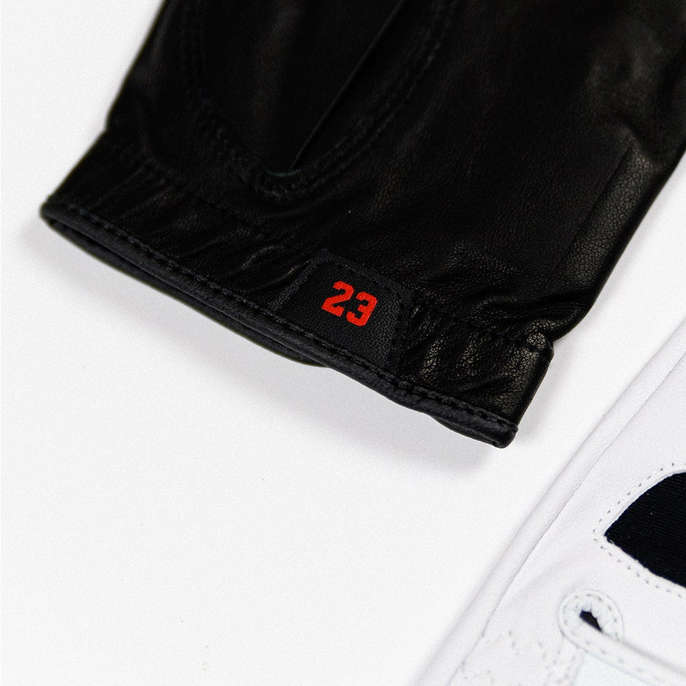 Jordan Golf Glove - Leather Jumpman Logo GG - Black 2026
