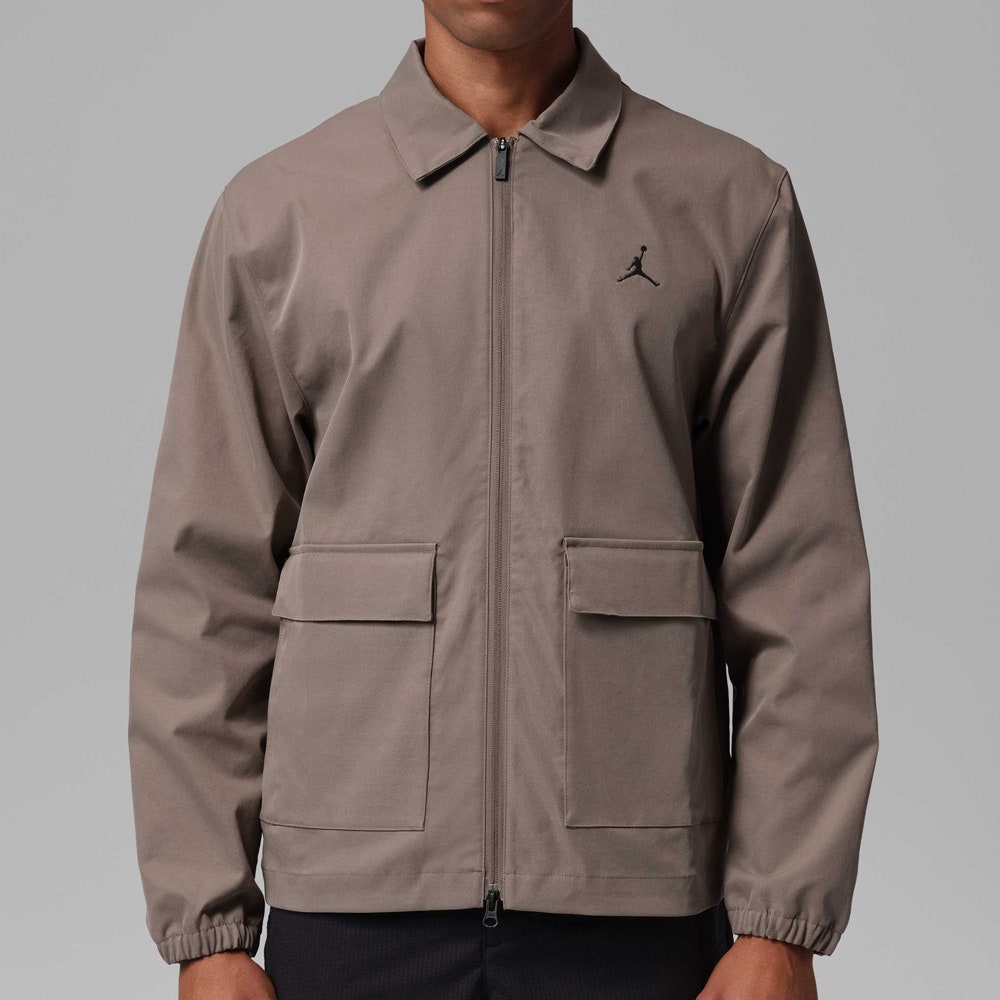 Jordan Golf Jacket - Statement FZ Shacket - Olive Grey SP26