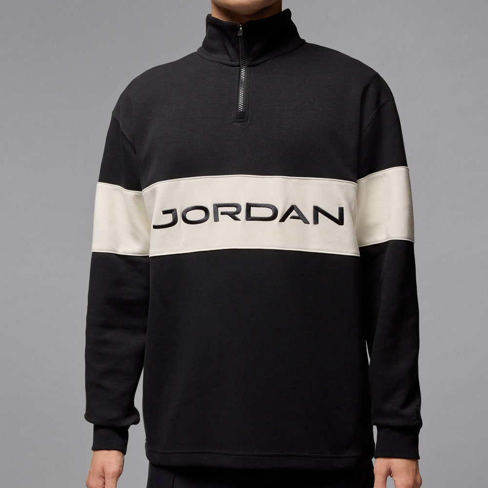 Jordan Golf Pullover - DF Colour Block HZ - Black SP26