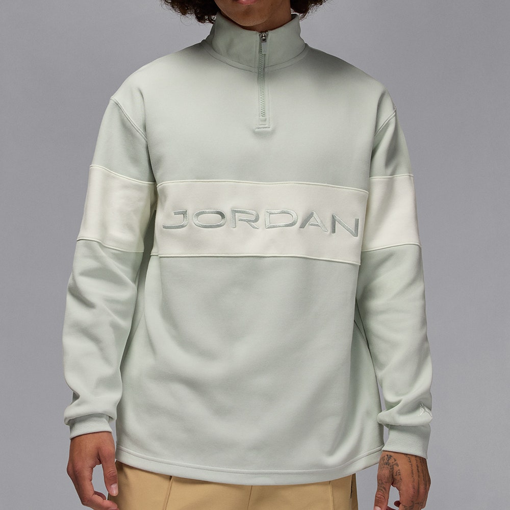 Jordan Golf Pullover - DF Colour Block HZ - Light Silver FA25
