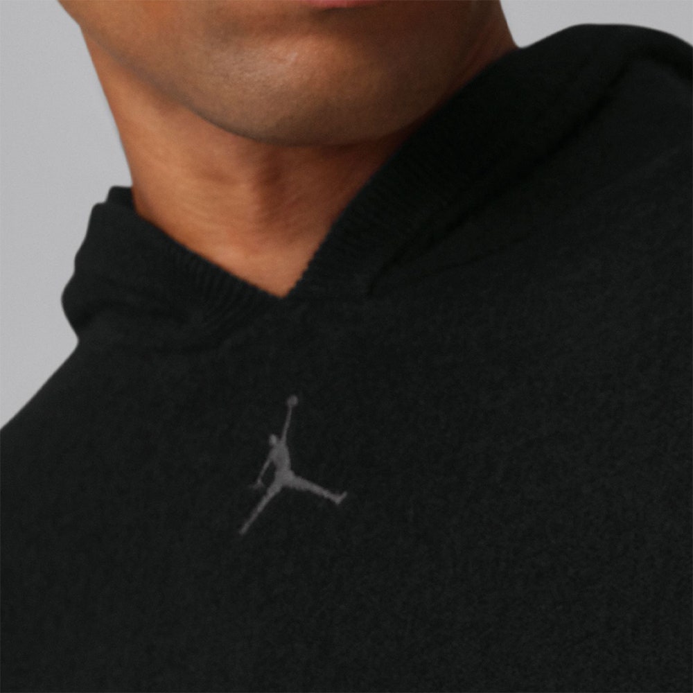 Jordan Golf Pullover - Signature Cashmere Hoodie - Black SP26