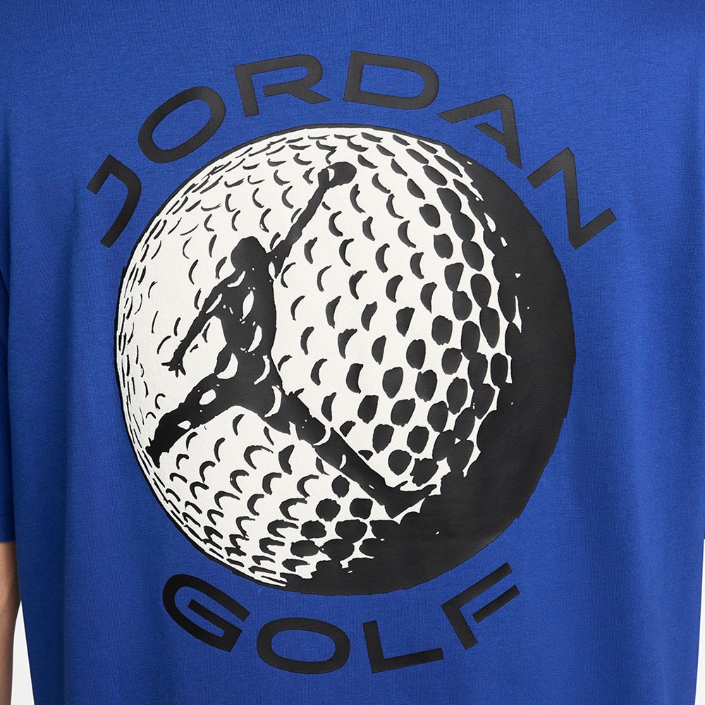Jordan Golf Shirt - DF Crew Neck Tee - Game Royal HO25