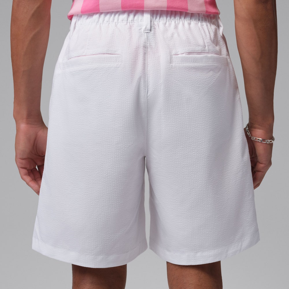 Jordan Golf Shorts - DF Statement Seersucker 8" - White SU26