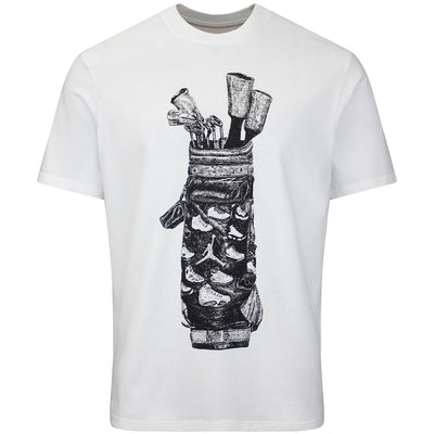 Jordan Golf T-Shirt - DF Graphic Tee - White FA26