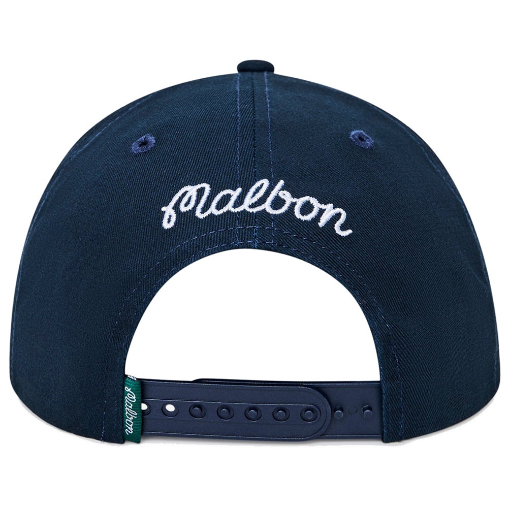 Malbon Golf Cap - Horizon Snapback - Midnight SS26