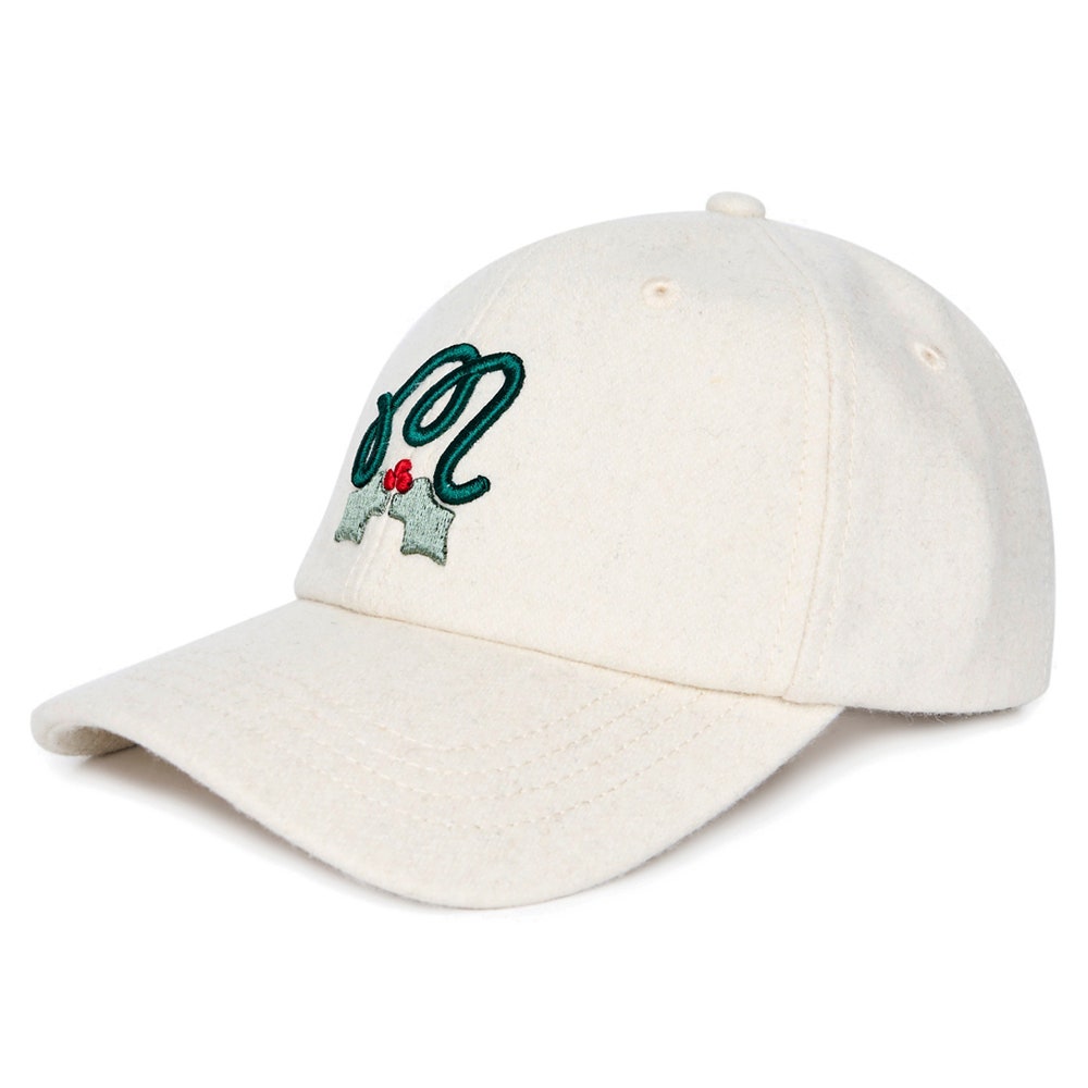 Malbon Golf Cap - Mistleflow Dad Hat - Ivory HO25