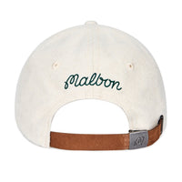 Malbon Golf Cap - Mistleflow Dad Hat - Ivory HO25