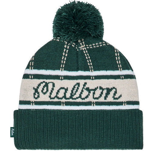 Malbon Golf Hat - Holden Pom Beanie - Hunter Green HO25