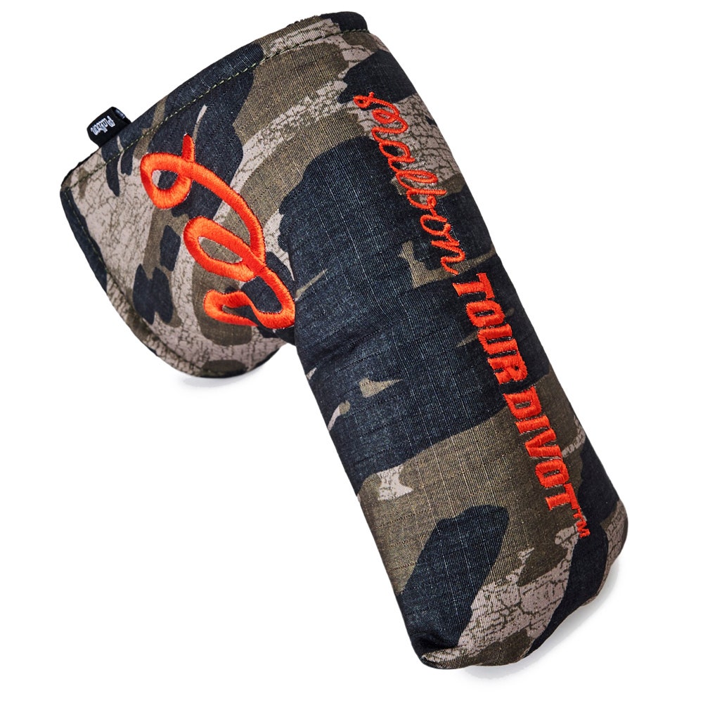 Malbon Golf Headcover - Tour Divot Camo Blade - Bark Camo SS26