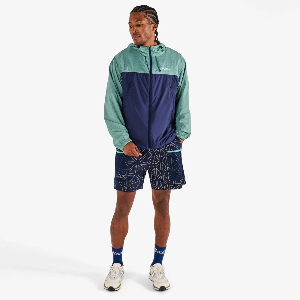 Malbon Golf Jacket - Caribe Jkt - Marine Green - Midnight SS26
