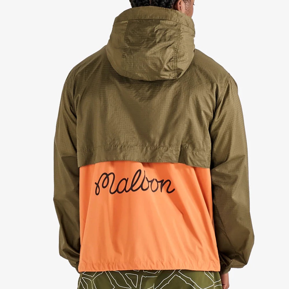 Malbon Golf Jacket - Caribe Jkt - Olivine - Marmalade SS26