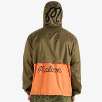 Malbon Golf Jacket - Caribe Jkt - Olivine - Marmalade SS26