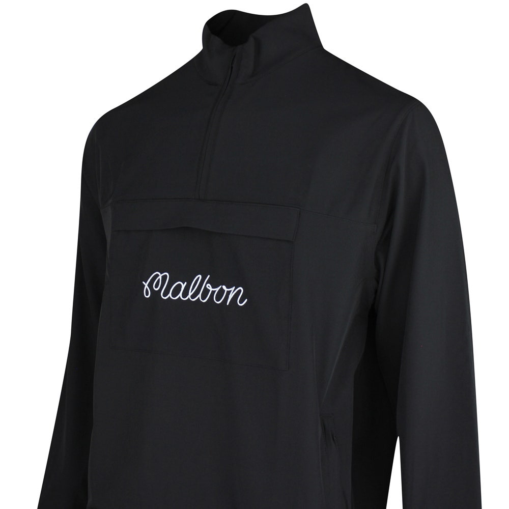 Malbon Golf Jacket - Cypress Anorak - Black FA25