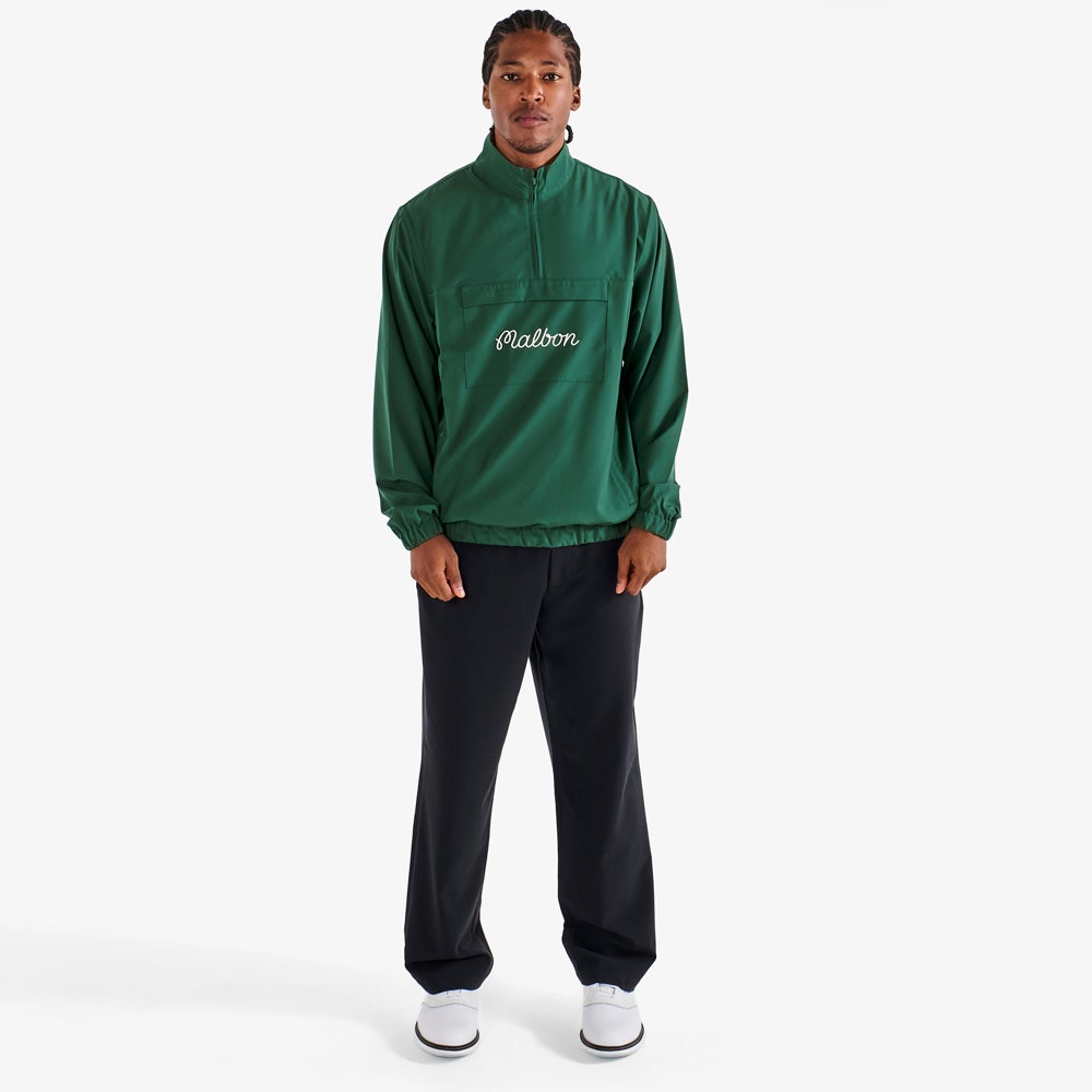 Malbon Golf Jacket - Cypress Anorak - Forest FA25