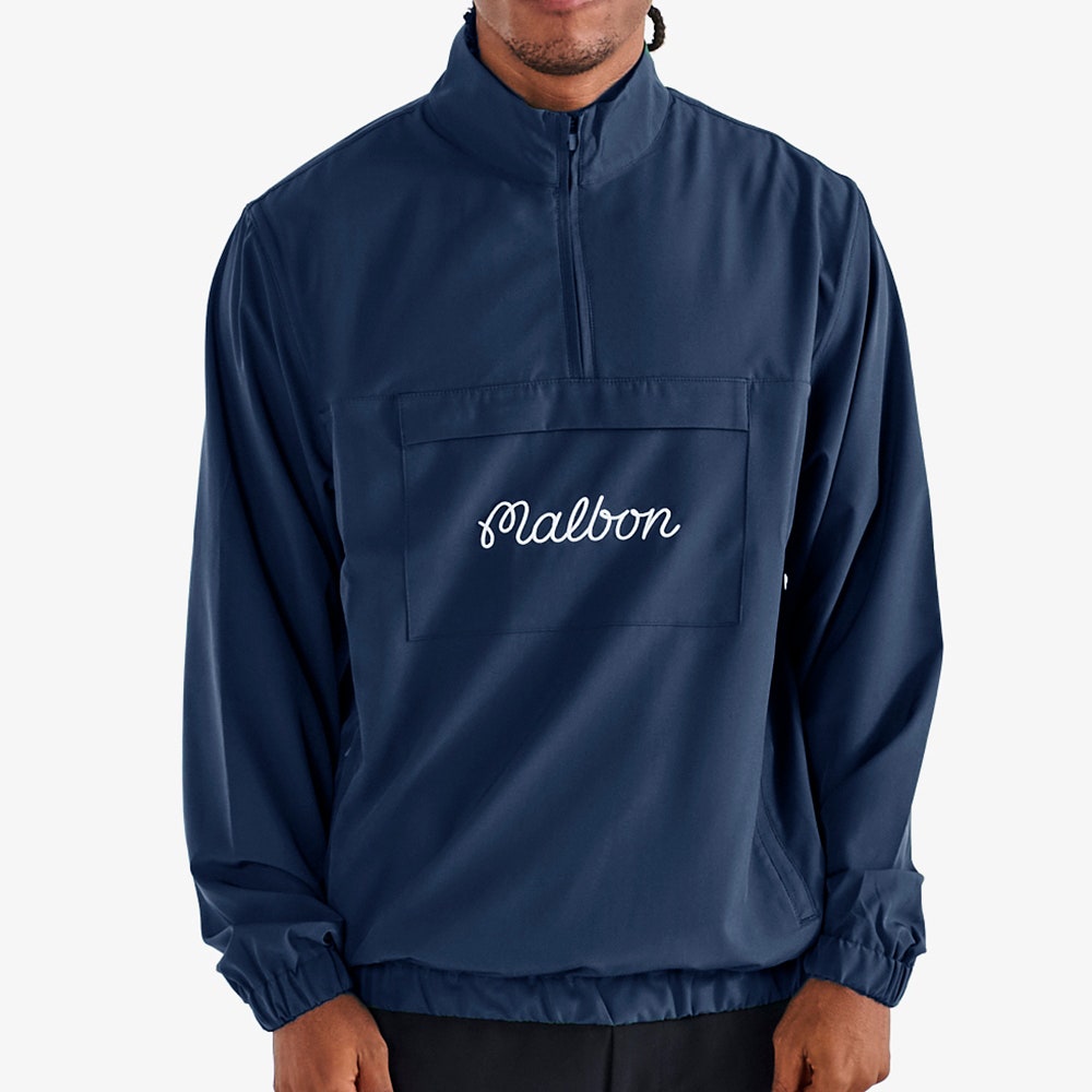 Malbon Golf Jacket - Cypress Anorak - Navy FA25