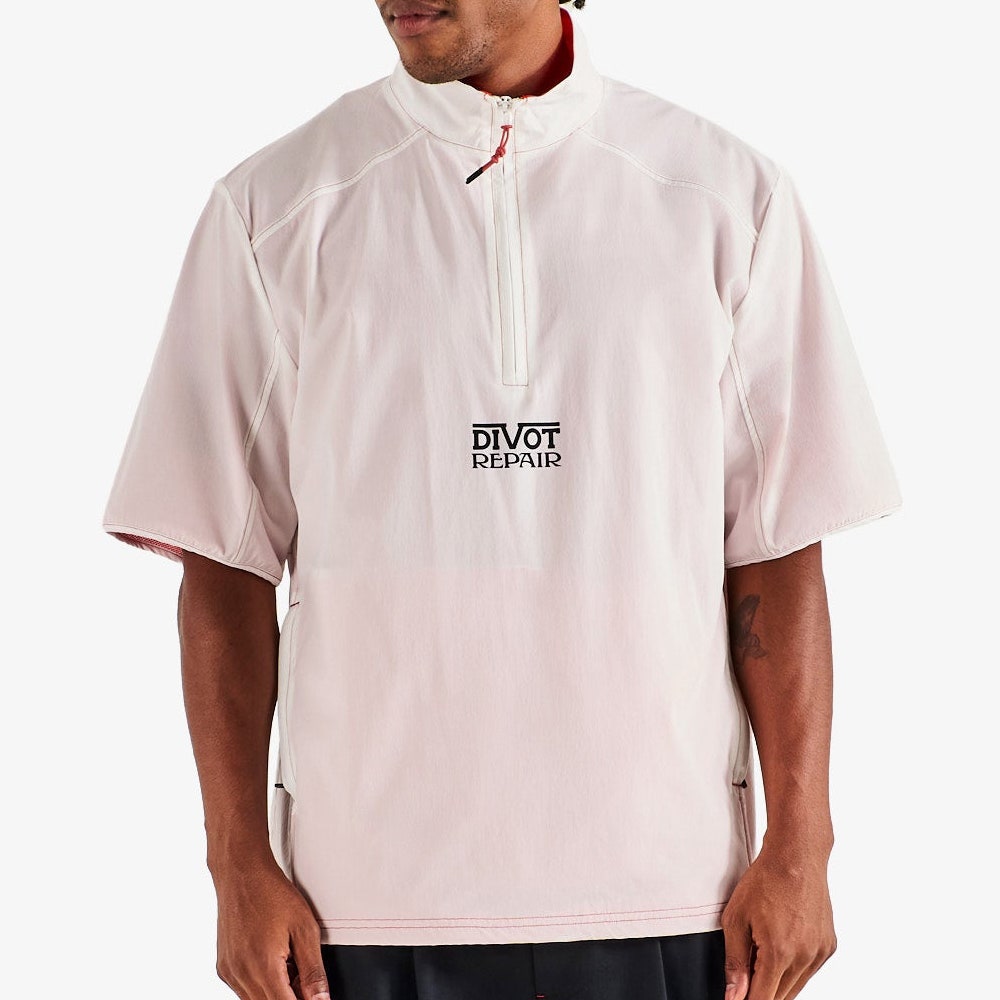 Malbon Golf Jacket - Divot Repair Windshirt - Ivory FA26