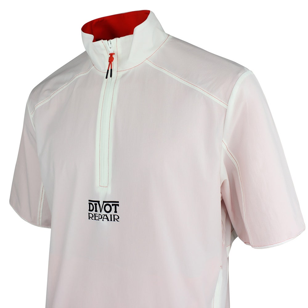 Malbon Golf Jacket - Divot Repair Windshirt - Ivory FA26
