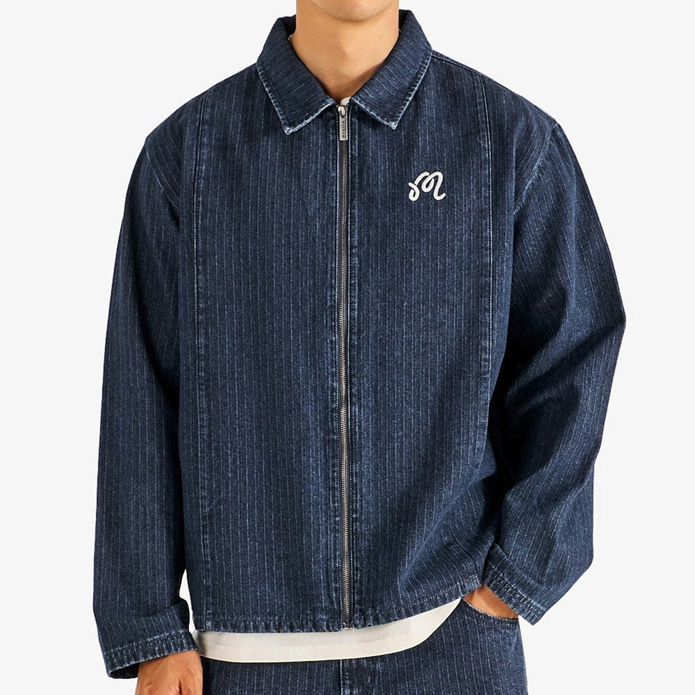 Malbon Golf Jacket - Foreman Denim Shacket - Blueberry FA26