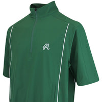 Malbon Golf Jacket - Links SS Windshirt - Forest FA25