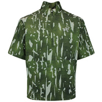 Malbon Golf Jacket - Pine Windshirt - Olive Inkwash FA26