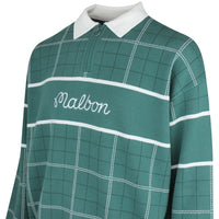 Malbon Golf Jumper - Bennett Plaid Sweater - Hunter Green HO25