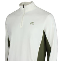 Malbon Golf Jumper - Santiago Mid Layer - Cream - Olivine SS26