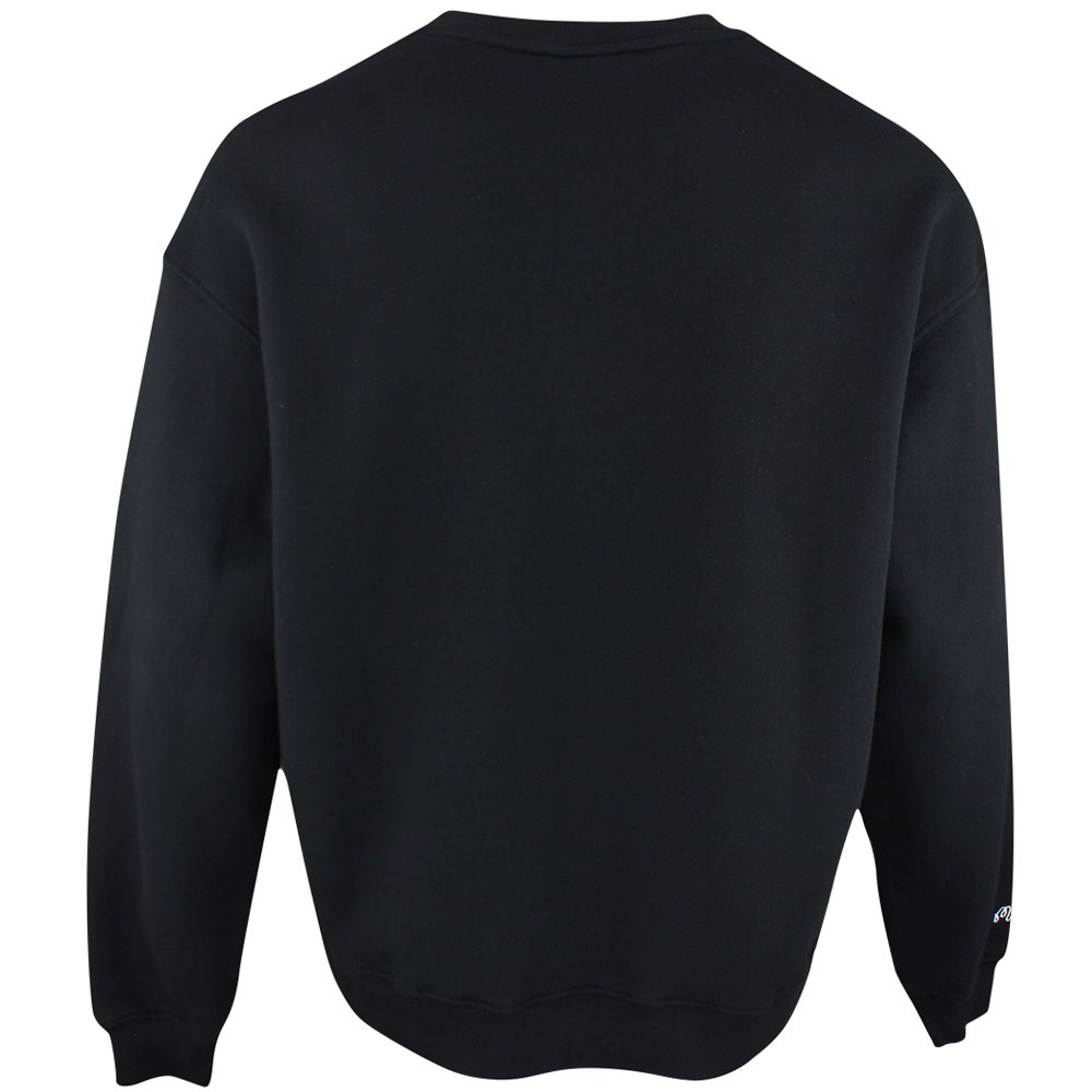 Malbon Golf Jumper - Tiger Buckets Range Sweatshirt - Black SS26