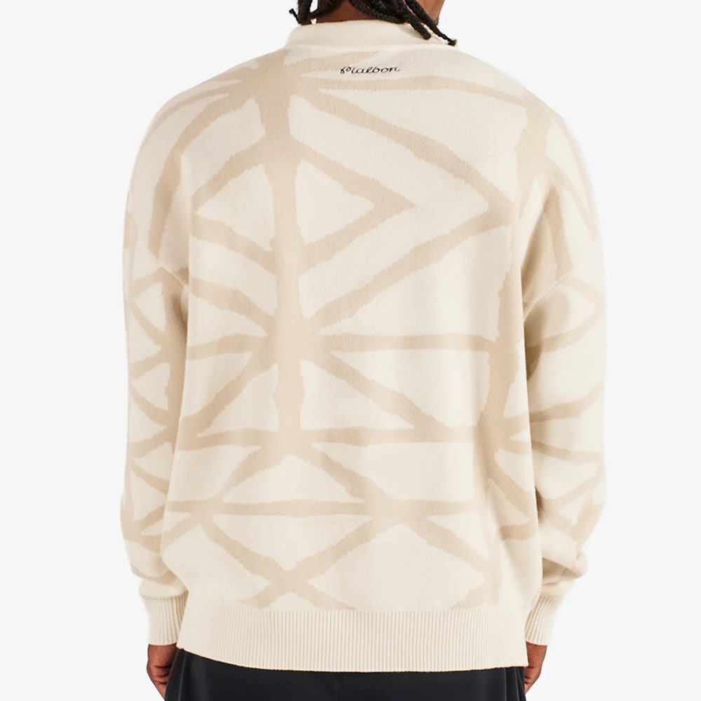 Malbon Golf Jumper - Verdant Sweater - Cream SS26