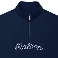 Malbon Golf Pullover - Collegiate Sweatshirt - Navy SS26