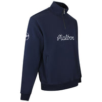 Malbon Golf Pullover - Collegiate Sweatshirt - Navy SS26