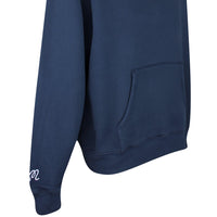 Malbon Golf Pullover - Fesque Hoodie - Navy FA25
