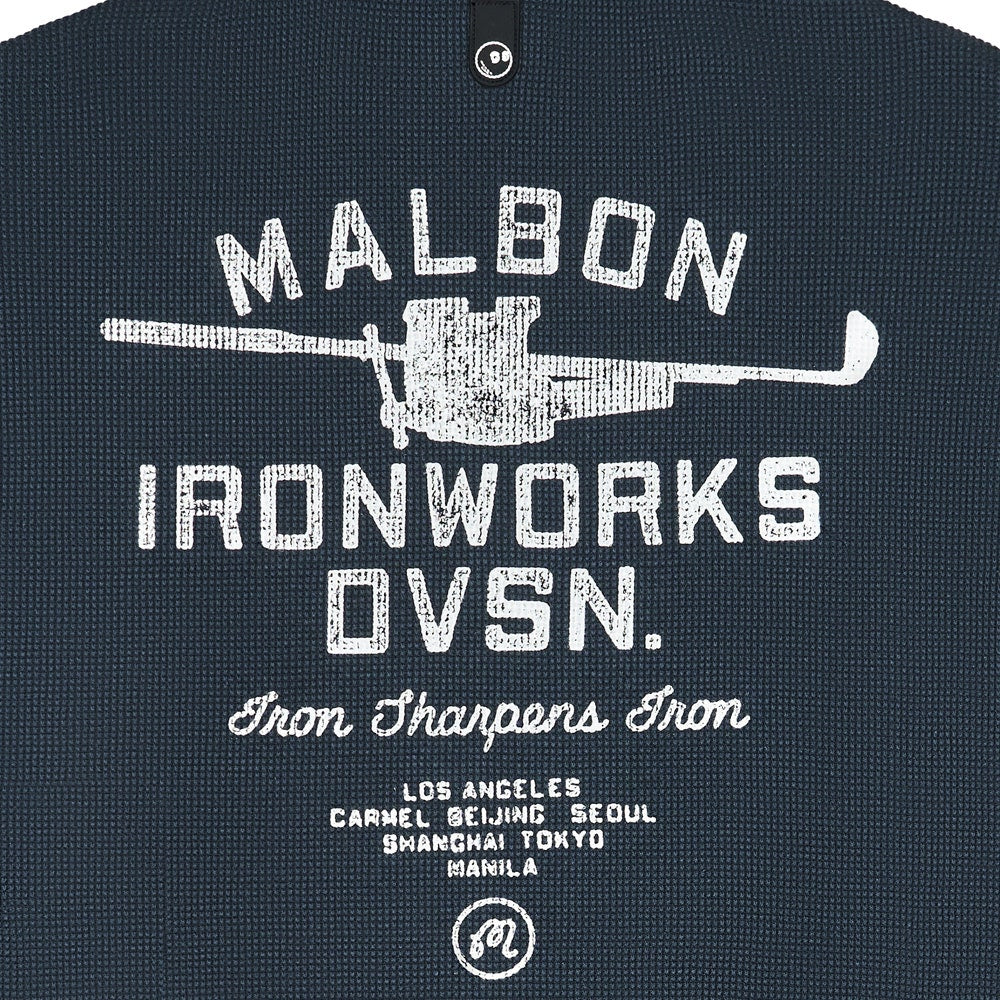 Malbon Golf Pullover - Flyer Ironworks QZ - Blueberry FA26